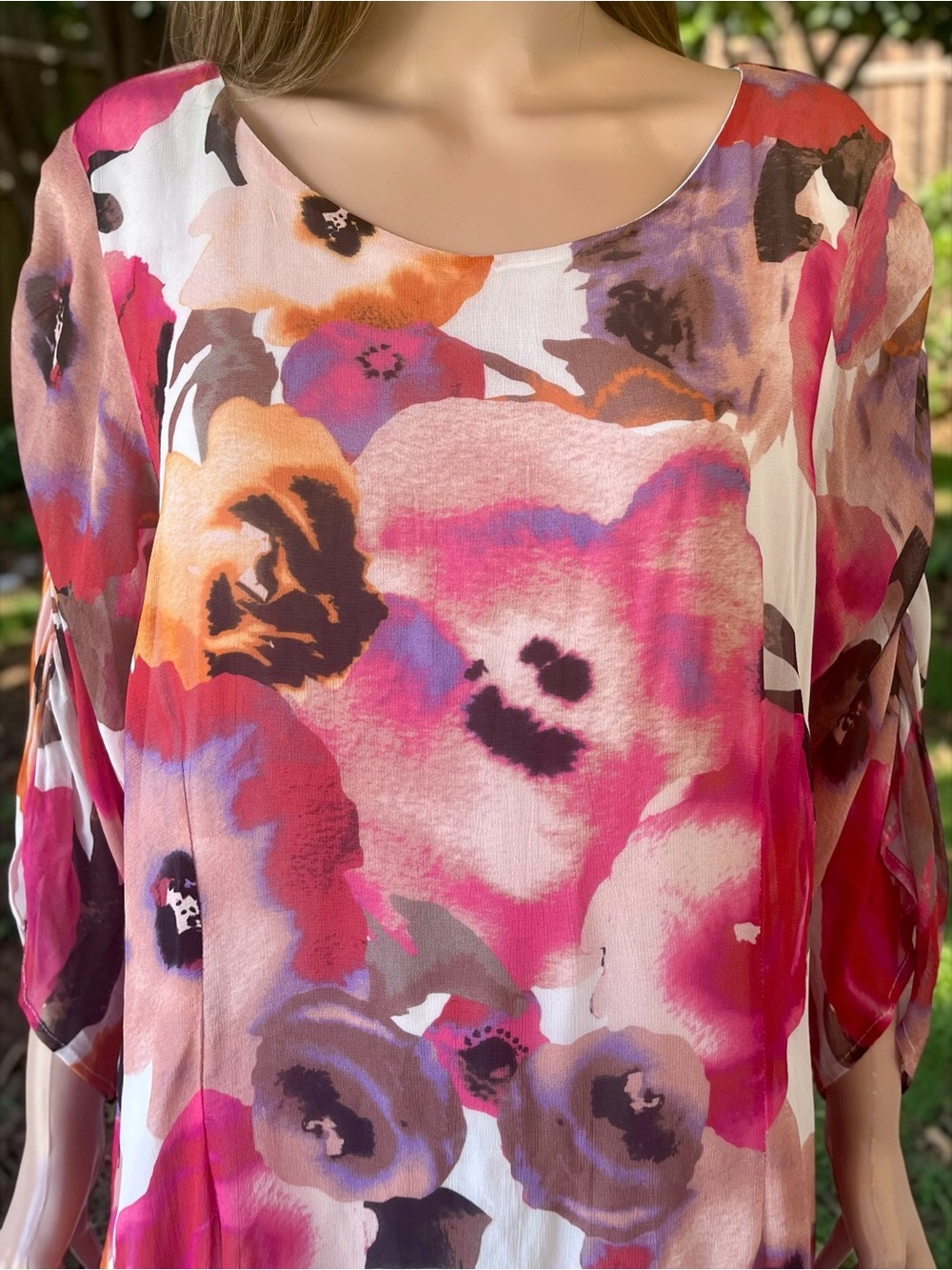 Cream Denmark Mollie Floral Shift Dress NWT Size 42 Large Boho - Picture 2 of 8